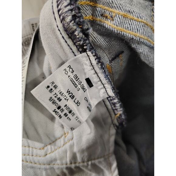 Levis Premium Jeans 510 Straight Leg Denim Jeans Size 28x30 - Picture 5 of 9